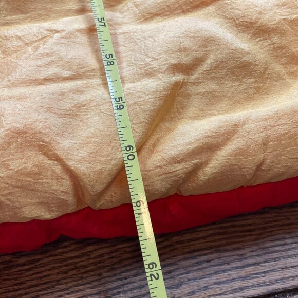 Hello Kitty Vintage Kids Sleeping Bag By Sanrio Red Blue Yellow 1991 26 x 60" - Picture 11 of 11